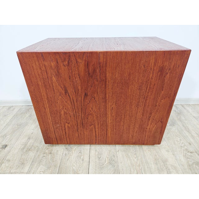 Nils Jonsson Vintage Teak Container by Niels Jonsson for Hugo Troeds, 1960s For Sale - Image 4 of 16
