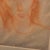 1950s Felice Carena, Face of a Girl, 1952, Red Chalk Drawing For Sale - Image 5 of 11