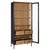 Contemporary Roland Iron & Oak Display Cabinet For Sale - Image 3 of 3