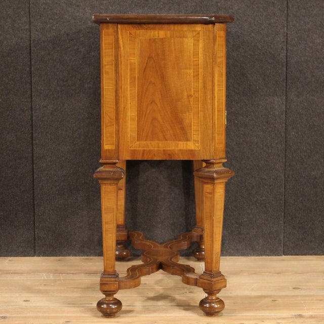 Louis XIV Style Italian Inlaid Commode, 1950s For Sale - Image 9 of 13