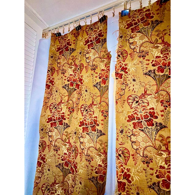 Set Antique French Woven Panels For Sale - Image 9 of 12