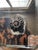 Vintage French or Italian Venetian Art Deco, Horizontal Wall Mirror For Sale In San Francisco - Image 6 of 9
