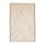 Minimalist Modern Moroccan Beni Ourain Style Hand-Knotted Wool Rug 6x9 For Sale