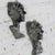 Early 20th Century MCM to Art Deco Style Ebonized Oak Carved Female Bust Vintage Wall Sculptures, a Pair For Sale - Image 5 of 13