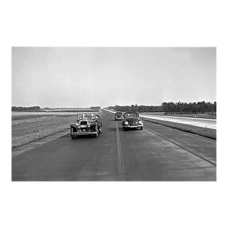 Two Different Models of the Volkswagen Beetle, Germany, 1938 For Sale