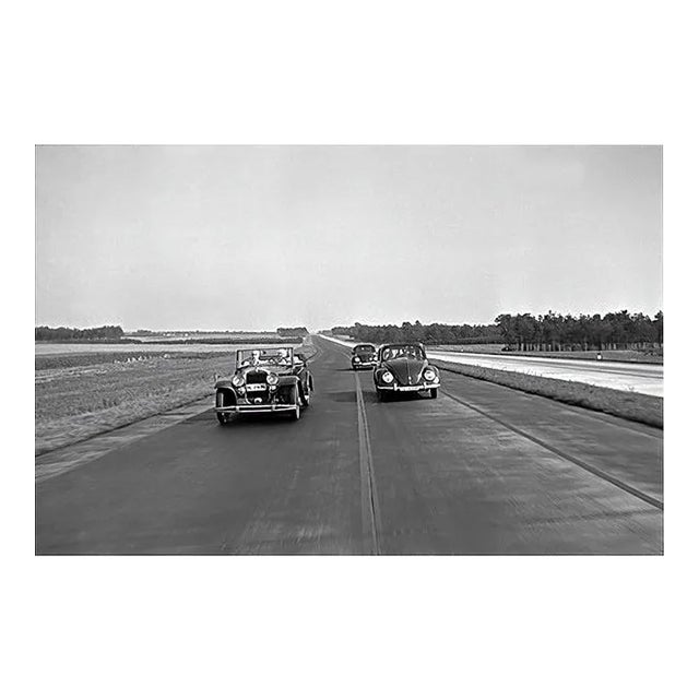 Two Different Models of the Volkswagen Beetle, Germany, 1938 For Sale