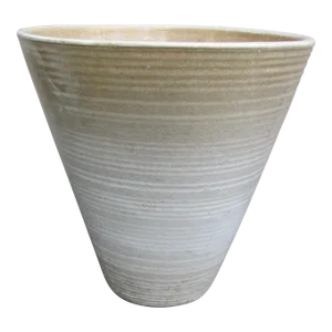 Zaneville Pottery "Homespun" Tapered Planter