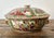 Vintage Asian Rose Famile Lidded Bowl For Sale - Image 10 of 12