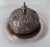 Domed French Silver Plate Repoussé Butter or Covered Dish Plate For Sale - Image 9 of 13