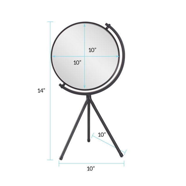 Bastien Tripod Tabletop Mirror For Sale - Image 11 of 11
