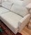 Contemporary Crate & Barrel Lounge Sofa, 93" Taft Cement For Sale - Image 3 of 5