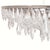 Anthology Quartet Crystal Rain Oval Pendant Lamp For Sale - Image 6 of 9