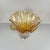 Amber-Colored Murano-Style Glass Bowl, 1970s For Sale - Image 4 of 14