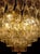 Handmade Crystal Polyhedron Glass Chandelier, 1962 For Sale - Image 9 of 12