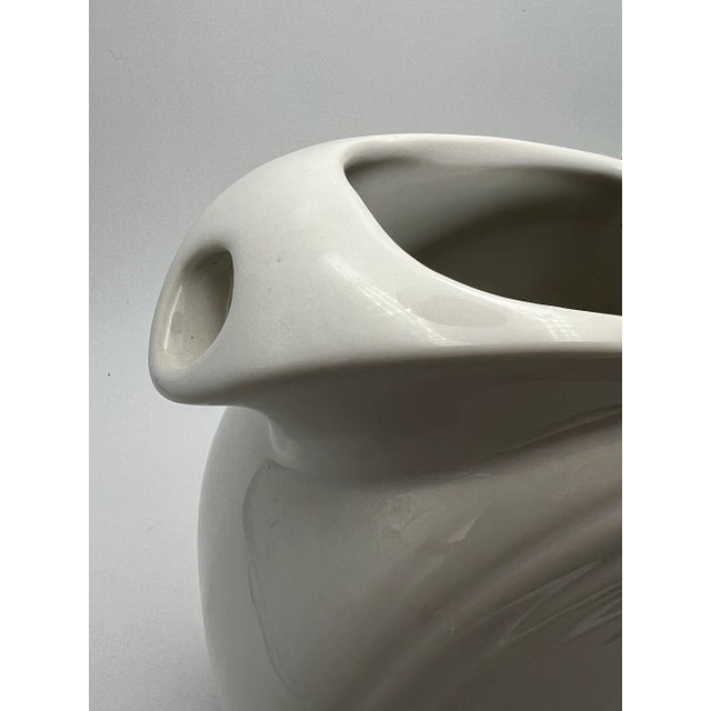 Fiestaware Fiesta Large White Pitcher For Sale In Atlanta - Image 6 of 8