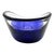 Late 20th Century Hadeland Blueberries Cobalt Art Glass Bowl 9" by Willy Johansson For Sale - Image 5 of 10
