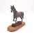 A bronze horse, circa 1950.
