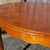 French Extendable Marqueterie Dining Table in Cherry, 1980s For Sale - Image 10 of 18
