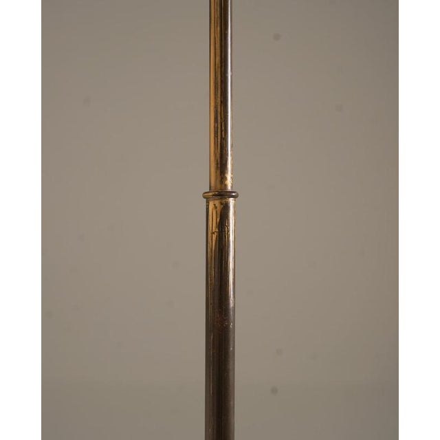 Nordiska Kompaniet Mid-Century Swedish Floor Lamp in Brass attributed to Nordiska Kompaniet, 1960s For Sale - Image 4 of 8