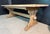 Wood Bleached Oak Farmhouse Dining Table, 1920s For Sale - Image 7 of 16