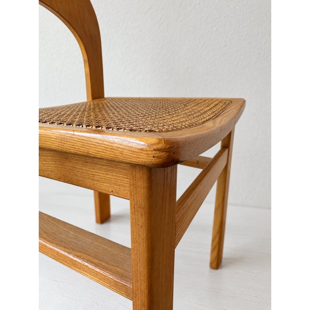 1970s Arcadia Dining Chairs Attributed to A. Caraceni for Tagliabue, Set of 6 For Sale - Image 9 of 11