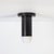Not Yet Made - Made To Order Deep Flush Mount Black, by Research.Lighting, Modern, Minimal For Sale - Image 5 of 6