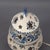 1960s Majolica Lamp with Silver and Blue Stars from Albissola, 1960s For Sale - Image 5 of 17