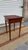 A Antique Softwood Sheraton Turned Leg One Drawer Side Table With Button Feet, Pennsylvania, Circa 1820’s For Sale - Image 11 of 12