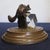 Vintage Bronze & Crystal Desk Paperweight For Sale - Image 9 of 12