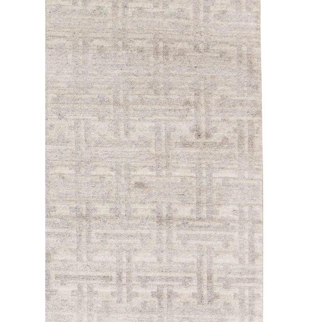 Textile Contemporary Terra Rug in Natural Wool by Doris Leslie Blau For Sale - Image 7 of 7