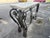 Vintage Maitland Smith Wrought Iron Console W Composite Stone Top For Sale - Image 12 of 13