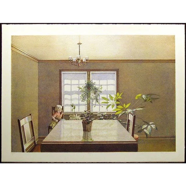 Realism Keith Rasmussen "Caryn" Hand Signed Realistic Lithograph For Sale - Image 3 of 6