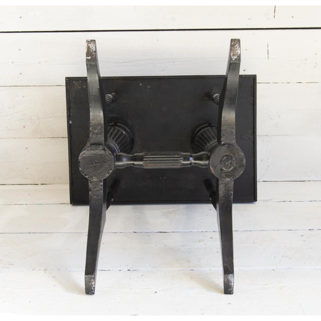 Small Art Deco Ebonized Table, 1930s For Sale - Image 10 of 13