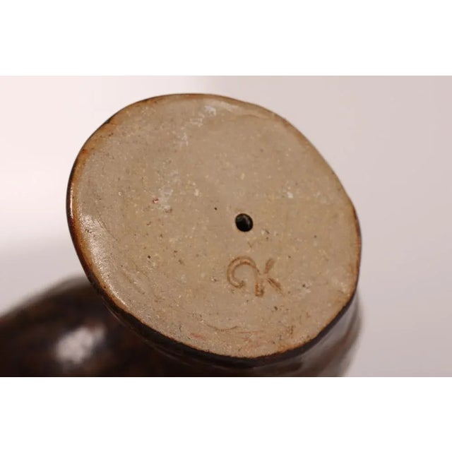 Ceramic Large Mid-Century Danish Ceramic Horse Figure by Gertrud Kudielka for L. Hjorth, 1950s For Sale - Image 7 of 9