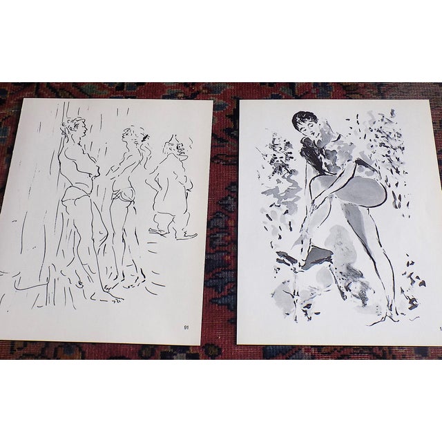 Marcel Vertes Vintage Mid 20th C. Ltd. Ed. Marcel Vertes Lithographs - Set of 12 For Sale - Image 4 of 11