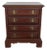 Vintage American Drew Traditional Mahogany 4-Drawer Nightstand For Sale