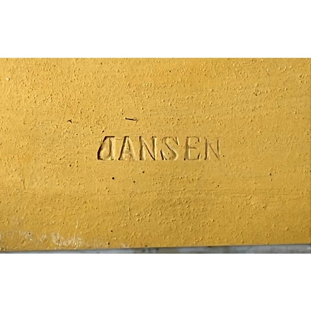 Late 19th Century Empire Giltwood Demi-Lune Table/Console With Marble Top by Maison Jansen, France For Sale - Image 12 of 12