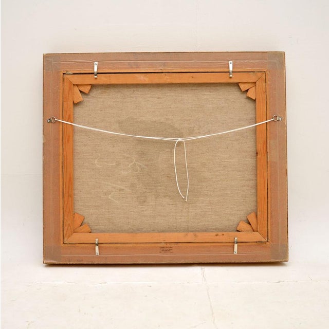 Rural Landscape, 1930, Oil on Canvas, Framed For Sale - Image 8 of 9