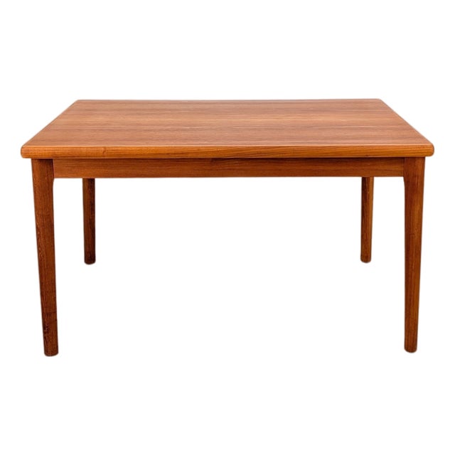 Vintage Extendable Dining Table in Teak by Jalk Grete For Sale