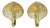Organic Open-Work Leaf Wall Lamps from Banci Firenze, 1970s, Set of 2 For Sale
