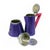 Metal Postmodern Pink & Purple Espresso Pot by Ettore Sottsass for Lagostina For Sale - Image 7 of 10