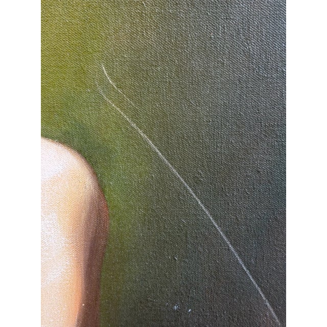 Vintage Figurative Oil Painting - Unknown Artist For Sale - Image 15 of 16