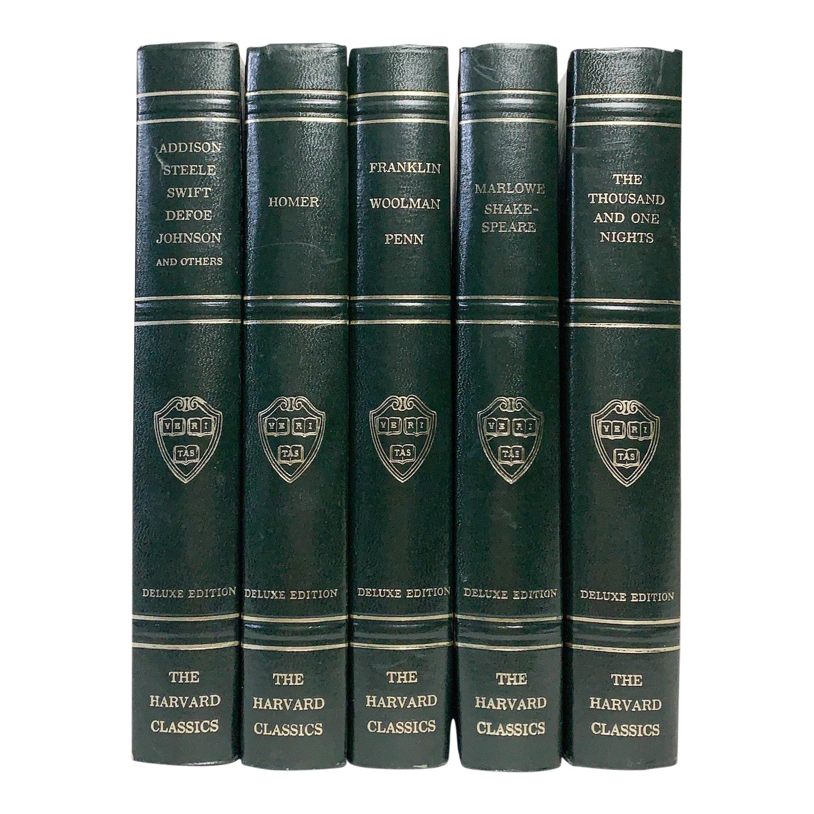 Vintage the Harvard Classics Books Set of 5 Chairish