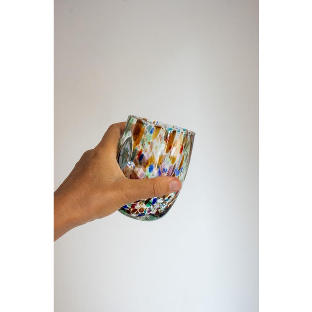 Klimt Murano Glasses by Mariana Iskra for Ribes Studio, Set of 6 For Sale - Image 10 of 15