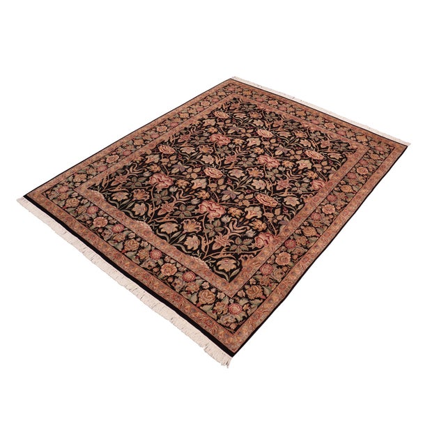 Designed with mesmerizing intricacy and gorgeous color palette, this hand-knotted masterpiece demonstrates the beauty and...