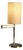 Table Lamp with Articulated Arm For Sale