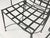 Set of Four Mario Papperzini for Janus Et Cie Wrought Iron Dining Armchairs, Attributed For Sale - Image 10 of 18