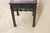 Stone Antique Qing Era Chinese Hand-Carved Wood Table With Inset Marble Top For Sale - Image 7 of 9