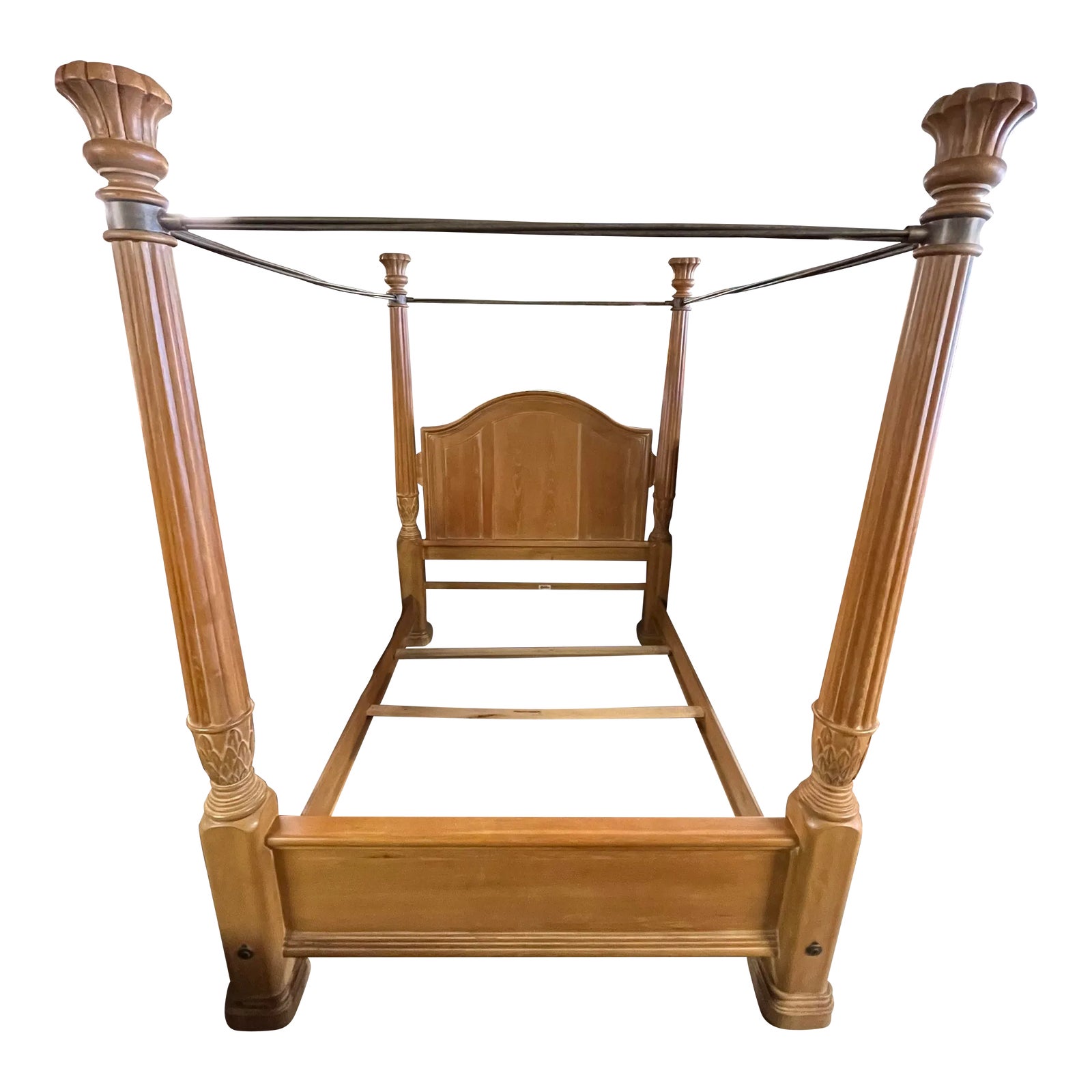 Late 20th Century Queen Size Canopy Bed by Lexington Chairish