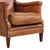 Brown 1960s Dutch Art Deco Style Leather Club Chair. For Sale - Image 8 of 8